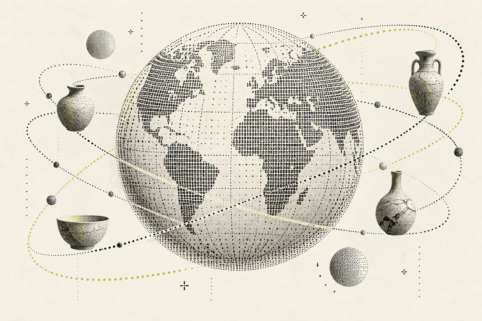 Home & lifestyle — conceptual editorial illustration